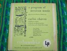 1st ANDY WARHOL COVER 1949 Carlos Chavez Mexican Music