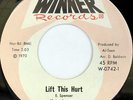 rare Soul 45 ELVIN SPENCER lift this hurt WINNER Hear