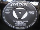 THE COASTERS - THE SHADOW KNOWS RARE 1956 LONDON 45