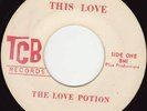 NORTHERN SOUL 45 RPM - THE LOVE POTION on TCB RECORDS