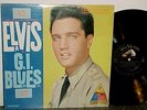 ELVIS PRESLEY G.I. BLUES LONG PLAY LABELS