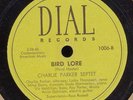 CHARLIE PARKER / SONNY BERMAN BIG EIGHT ON DIAL 1006