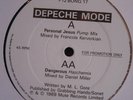 DEPECHE MODE PERSONAL JESUS MUTE P12 BONG 17 PROMO 12
