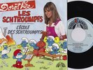 Dorothée - Récré A2 - Rare 45T Hollandais Schtroumpfs