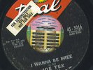 Joe Tex/I Wanna Be Free&Blood,s Thicker Than Water/Dial