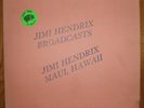 JIMI HENDRIX Broadcasts/ Maui hawaii TMOQ LIVE 2 LP