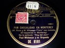 JAZZ 78 rpm RECORD Regal PAUL WHITEMAN Y SU ORQUESTA