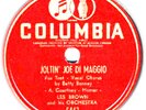 LES BROWN (Baseball) 1941 78 Joltin’ Joe Di Maggio (E-)