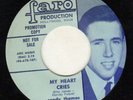 DOOWOP TEEN--FARO-PICTURE LABEL--RANDY THOMAS-HEAR BOTH