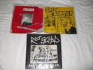 RIOT SQUAD X 3 ORIGINAL SINGLES UK PUNK