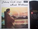 JOHNNY CASH Sings Hank Williams PROMO LP OZ LONDON 1ST?