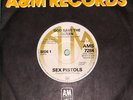 SEX PISTOLS God Save The Queen A&M 45 MINT 7 Punk 1977