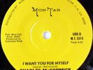 rare Modern Soul 45 CHARLES MCCORMICK on MON-TAB Hear