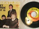 BeaTles TICKET TO RIDE & YES IT IS - 45rpm pic slv VG++