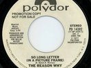 RARE MODERN SOUL 45 THE REASON WHY ON POLYDOR LISTEN