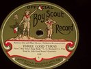 1920's ( Vintage ) Official Boy Scout Record  78 rpm