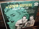 LOUVIN BROTHERS TRAGIC SONGS  LP VINYL RECORD