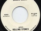 Rock 45- The Rolling Stones- Brown Sugar- Promo - Mint-
