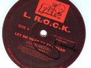 RARE RANDOM RAP L. R.O.C.K. FUNKY HIT CLEAR VINYL 1990