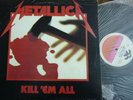 RaRe METALLICA Kill Em All LP RODVEN VENEZUELA