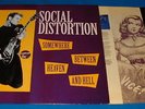 Social Distortion lp Somewhere Between + button Epic