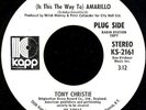 TONY CHRISTIE 'Amarillo' NrMint Promo 45  LISTEN