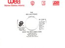CANADA PROMO 1978 45 THE ROLLING STONES : WHEN THE WHIP