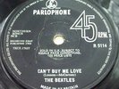 THE BEATLES@CAN'T BUY ME LOVE@ SOLID PYE UK 45