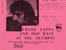 F ZAPPA & HOT RATS @ THE OLYMPIC 3-7-70 BOOTLEG LP