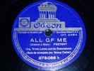 JAZZ 78 rpm RECORD Sp Odeon WILLIE LEWIS & BENNY CARTER