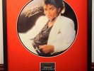 UNIQUE MICHAEL JACKSON THRILLER LP PICTURE DISC FRAMED