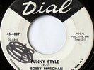 rare Soul 45 BOBBY MARCHAN funny style DIAL Listen
