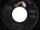 Elvis Presley RCA 61-7740 45 Stuck On You LIVING STEREO