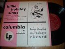 BILLIE HOLIDAY SINGS,  CL-6129. RARE 10