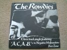 ROWDIES a.c.a.b UK ORIG 1978 PUNK DEMO 45 PS UNPLAYED##