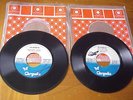 2 RARE BLONDIE 45'S TIDE IS HIGH & RAPTURE PANAMA IMPOR