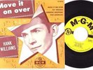 Hank Williams . Move it On Over . EP