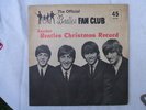 UK BEATLES XMAS RECORD 1964  FAN CLUB FLEXI LYN 757