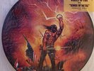 MANOWAR - Wheels of Fire PIC LP PROMO ULTRA-RARE