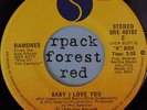 THE RAMONES - Baby I Love You -  SIRE - Canadian 45