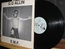 GG ALLIN EMF LP punk/garage/nobunny/kbd/mentors/vinyl