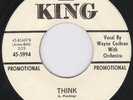 New Breed R&B Mod 45-Wayne Cochran-Think-King-Hear 