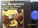 WES MONTGOMERY LP FULL HOUSE ORIGINAL RIVERSIDE MONO