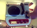 White Stripes Triple Inchophone - 8 Ban Record Player