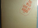 WHO LIVE AT LEEDS N/M ORIG UK TRACK LP w/INSERTS+POSTER