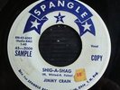 RARE ROCKABILLY Jimmy Crain Shig-A-Shag 45 Spangle dj