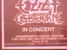 OZZY OSBOURNE LIVE.