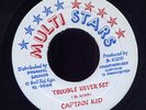 Captain Kid Trouble Never Set JA orig 45 Listen