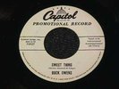 Buck Owens Promo Rockabilly 45 Sweet Thing