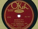 Okeh 8703 LOUIS ARMSTRONG HOT 5 Earl Hines & Big Tea E+